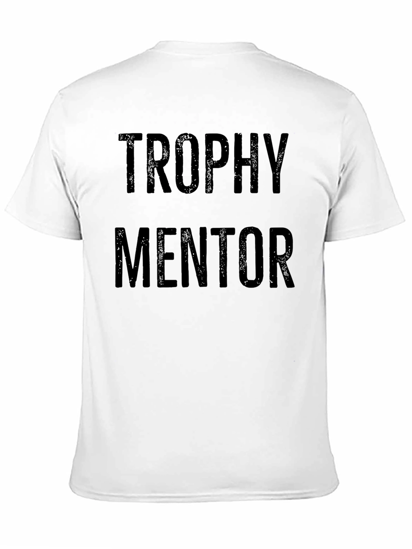 Trophy Mentor Graphic T-Shirt - Black Casual Tee