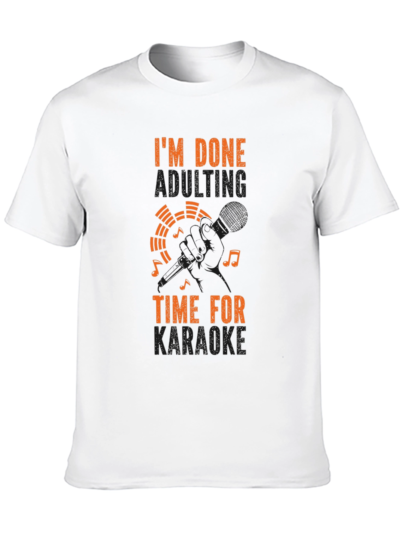 Karaoke Time T-Shirt - Music Lover Tee