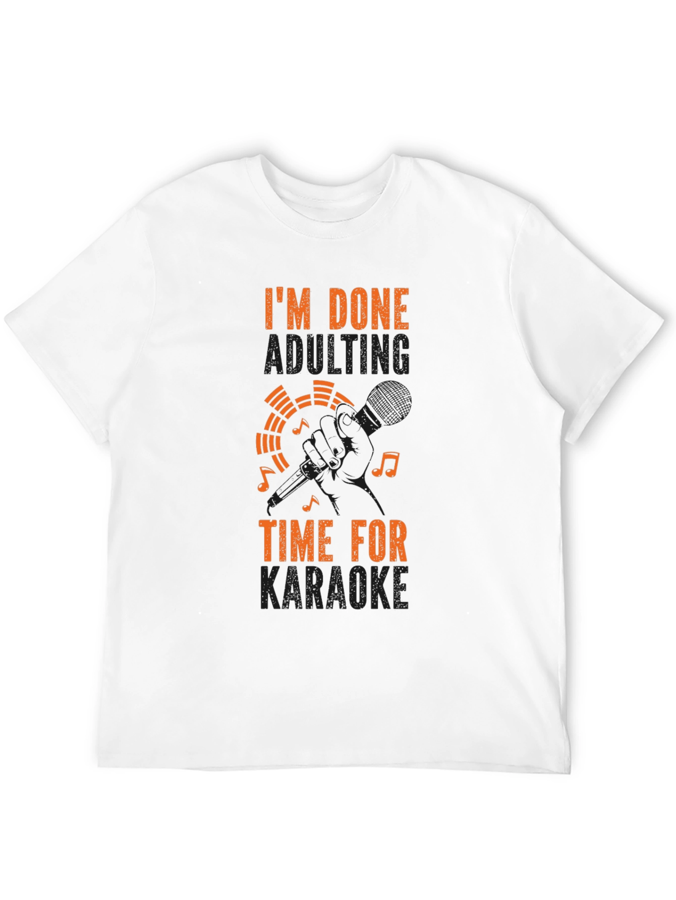 Karaoke Time T-Shirt - Music Lover Tee