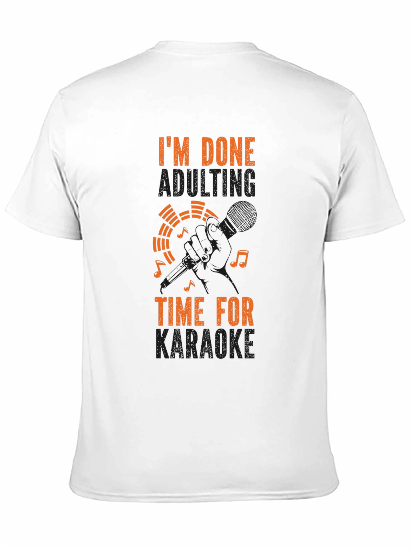Karaoke Time T-Shirt - Music Lover Tee