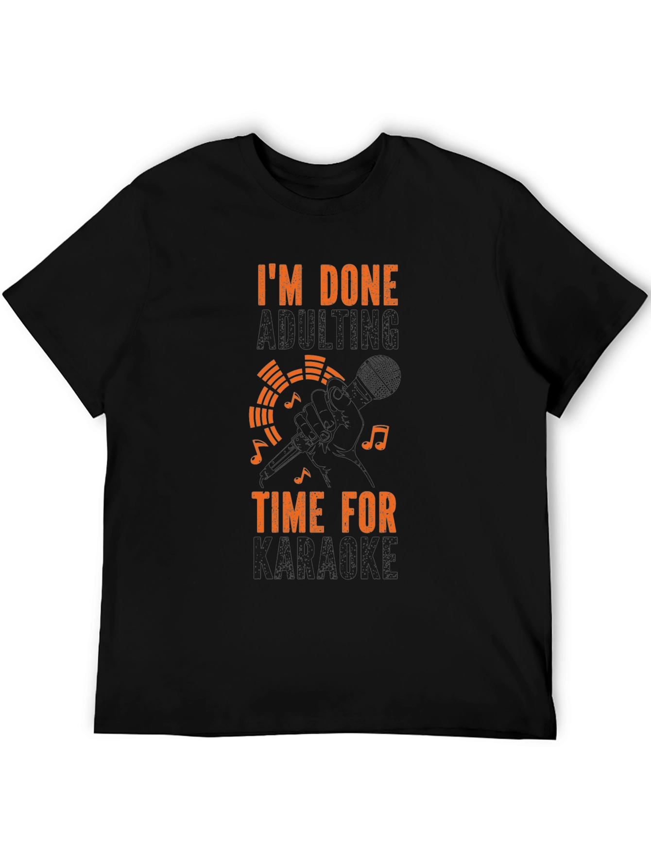 Karaoke Time T-Shirt - Music Lover Tee