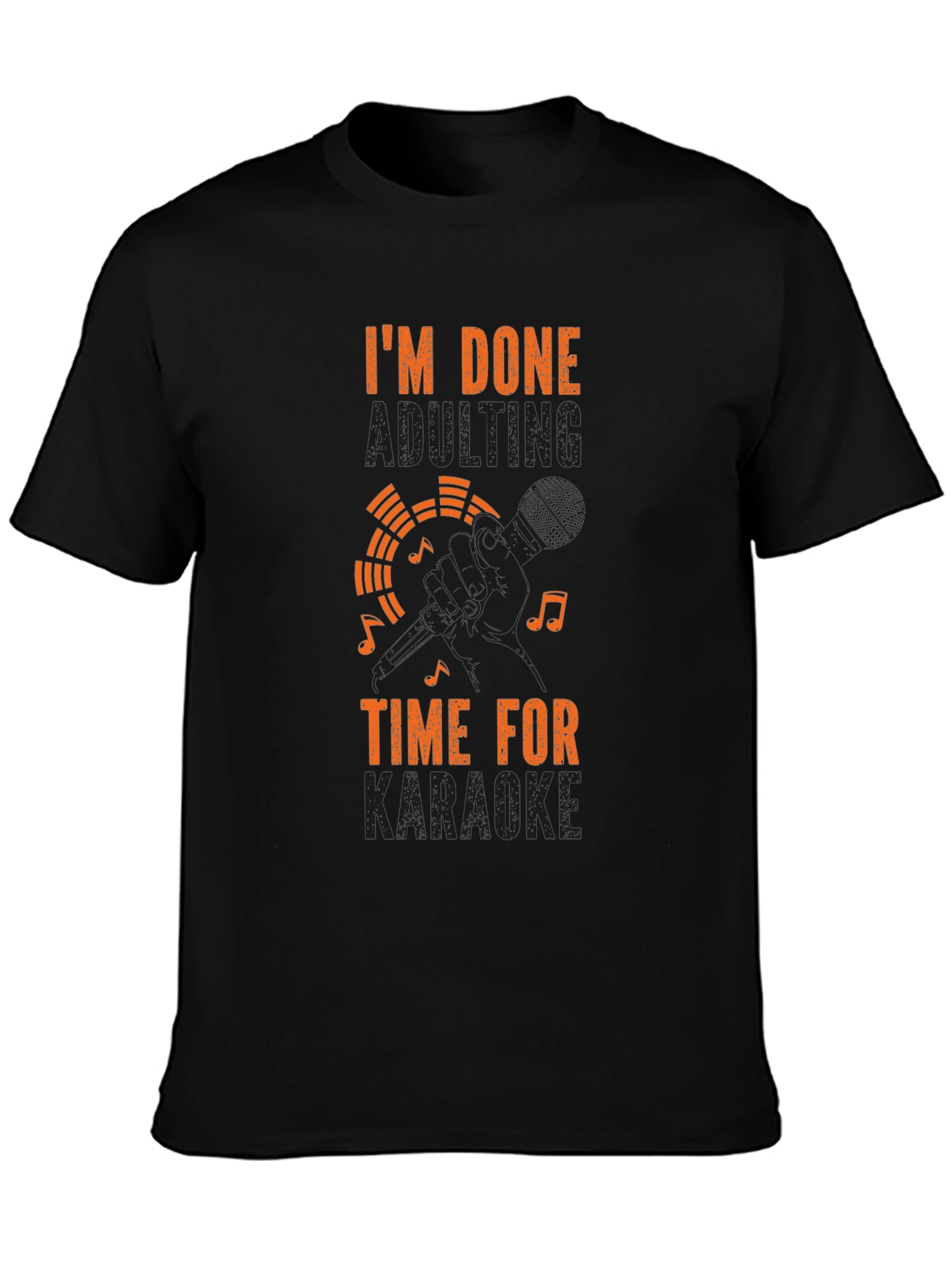 Karaoke Time T-Shirt - Music Lover Tee