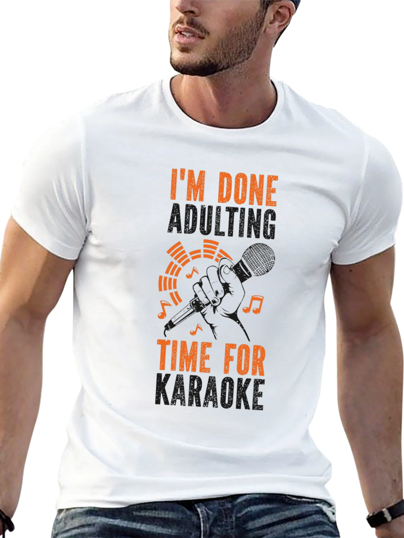 Karaoke Time T-Shirt - Music Lover Tee