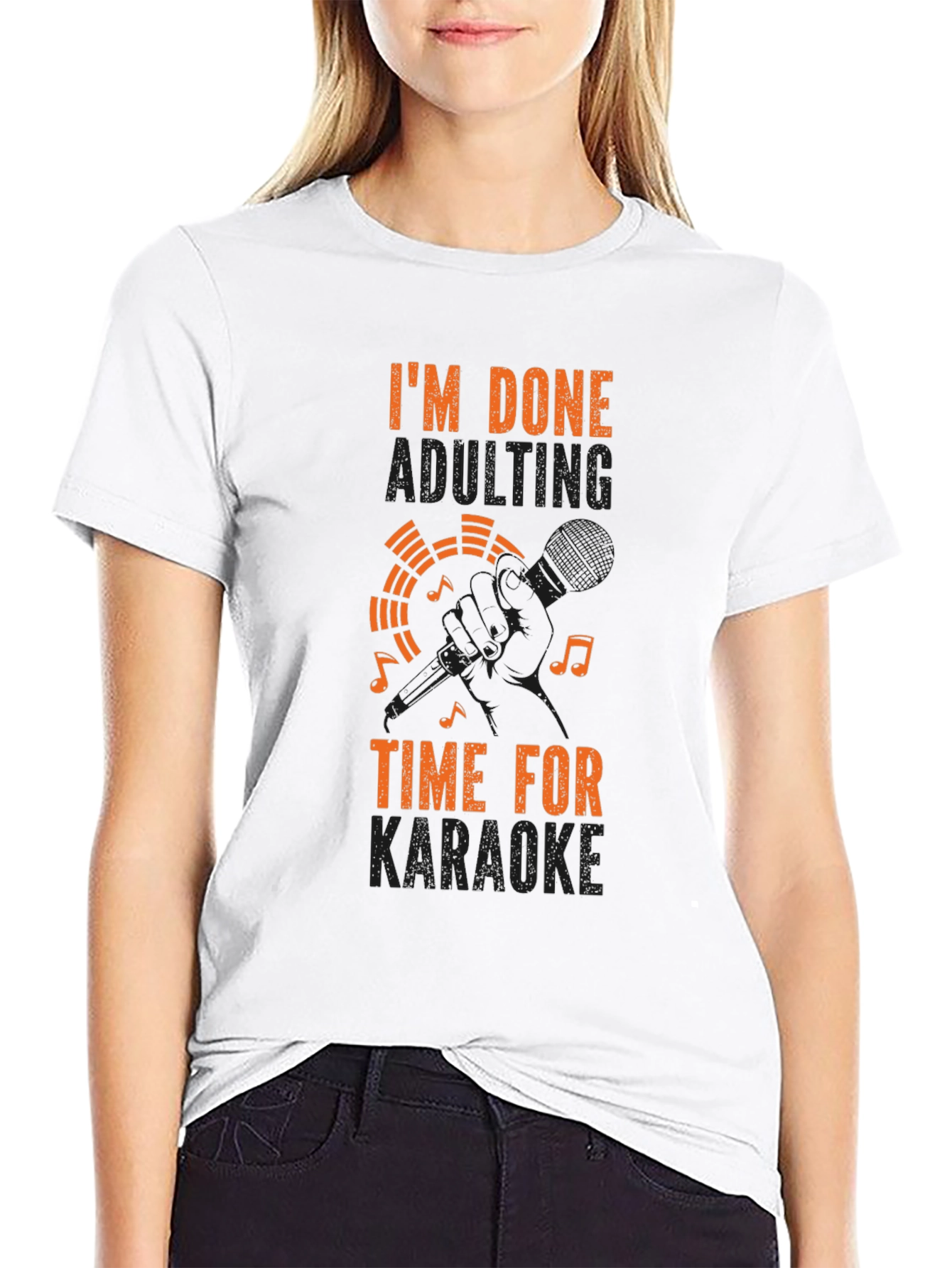 Karaoke Time T-Shirt - Music Lover Tee
