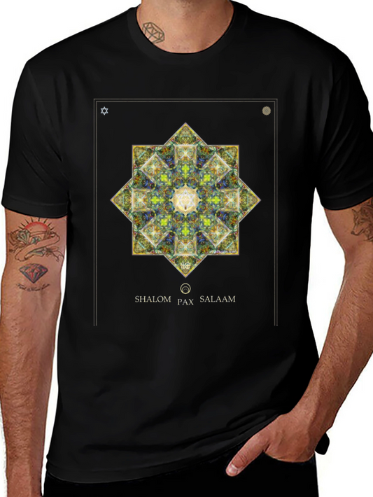 Shalom Peace T-Shirt: Spiritual Design Comfort Fit
