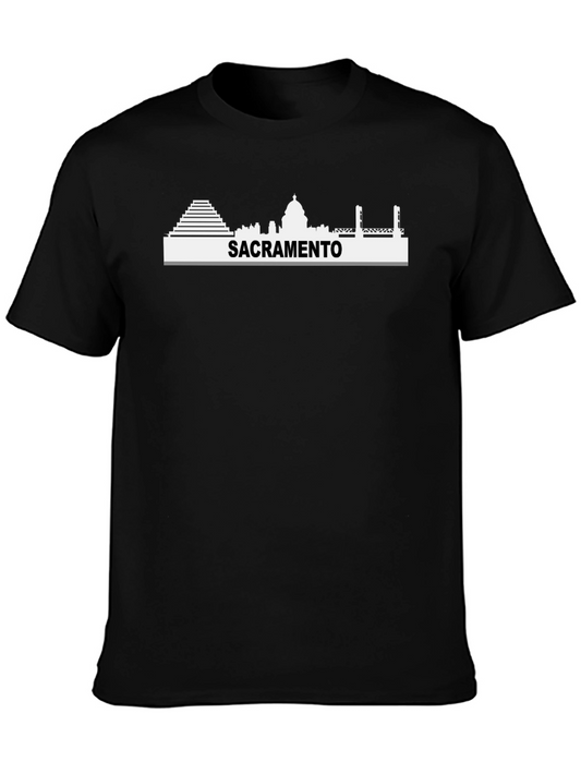 Sacramento Skyline T-Shirt - City Pride Tee