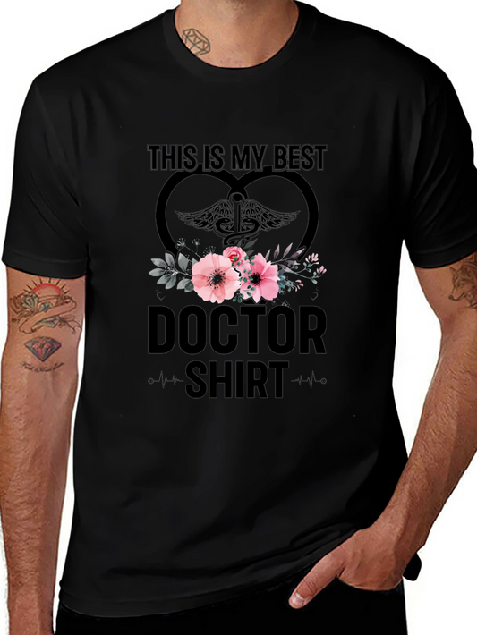 Doctor Shirt - Floral Medical Tee