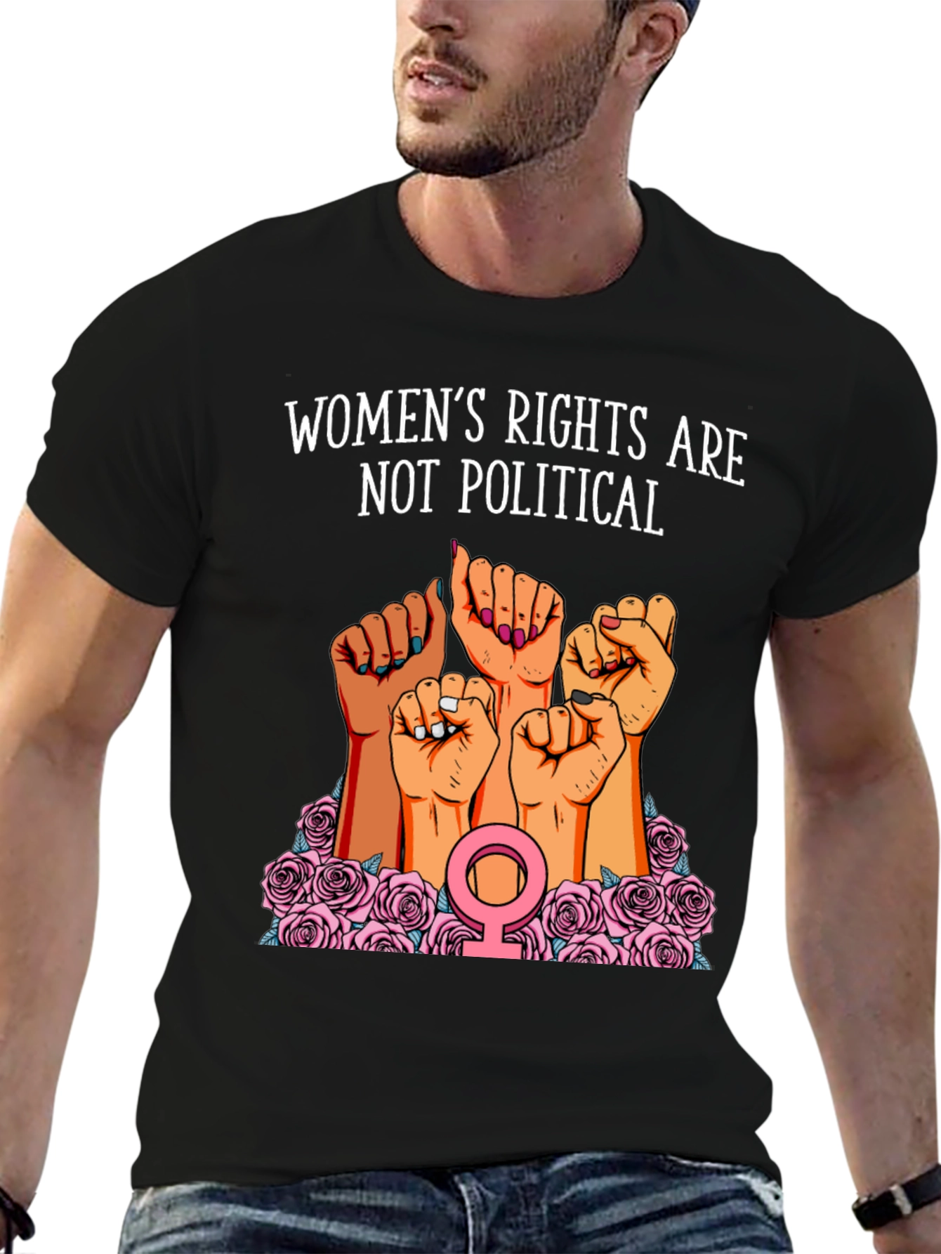 Womens Rights are Not Political Graphic Tee