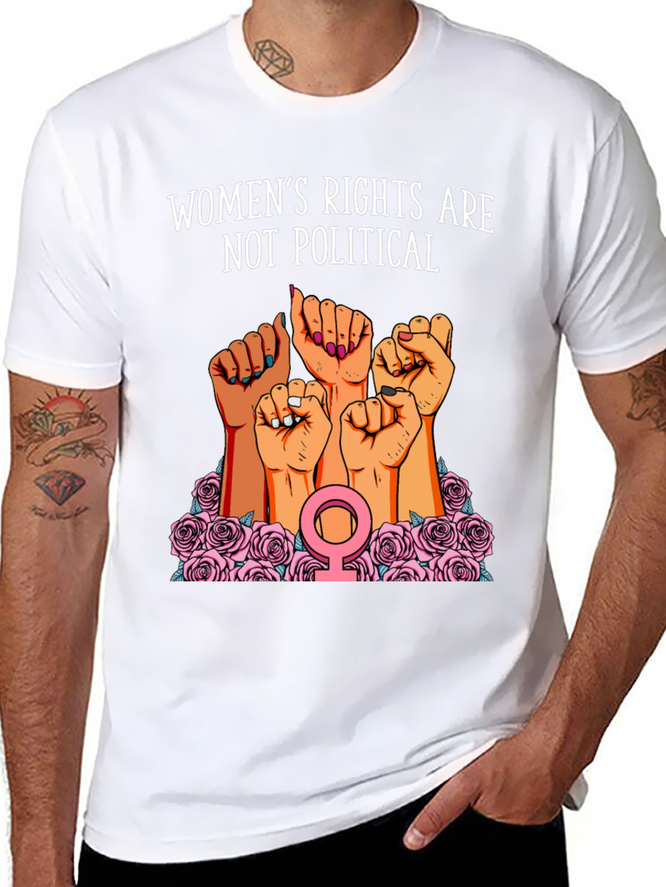 Womens Rights are Not Political Graphic Tee