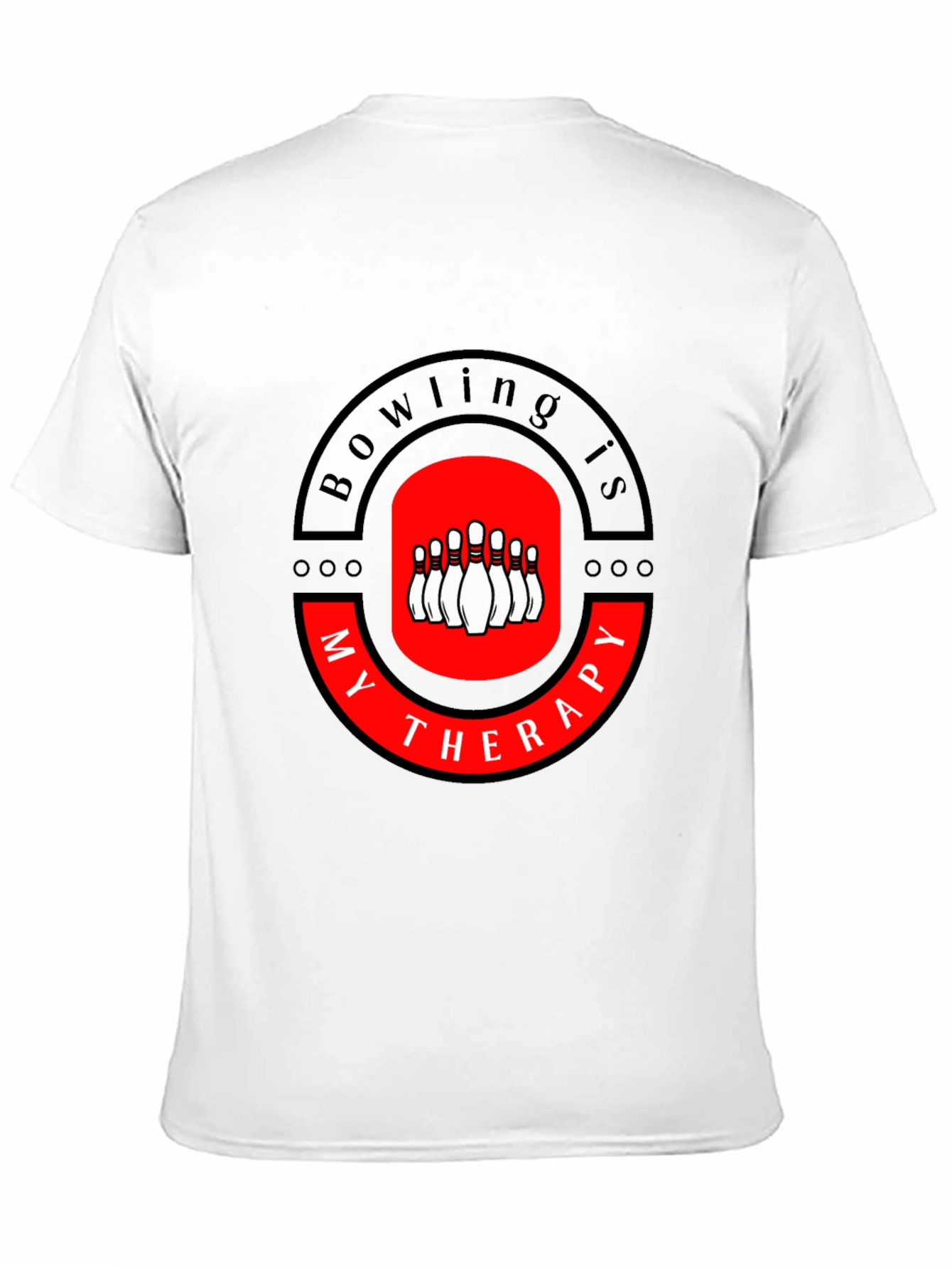 Bowling is My Therapy Graphic T-Shirt