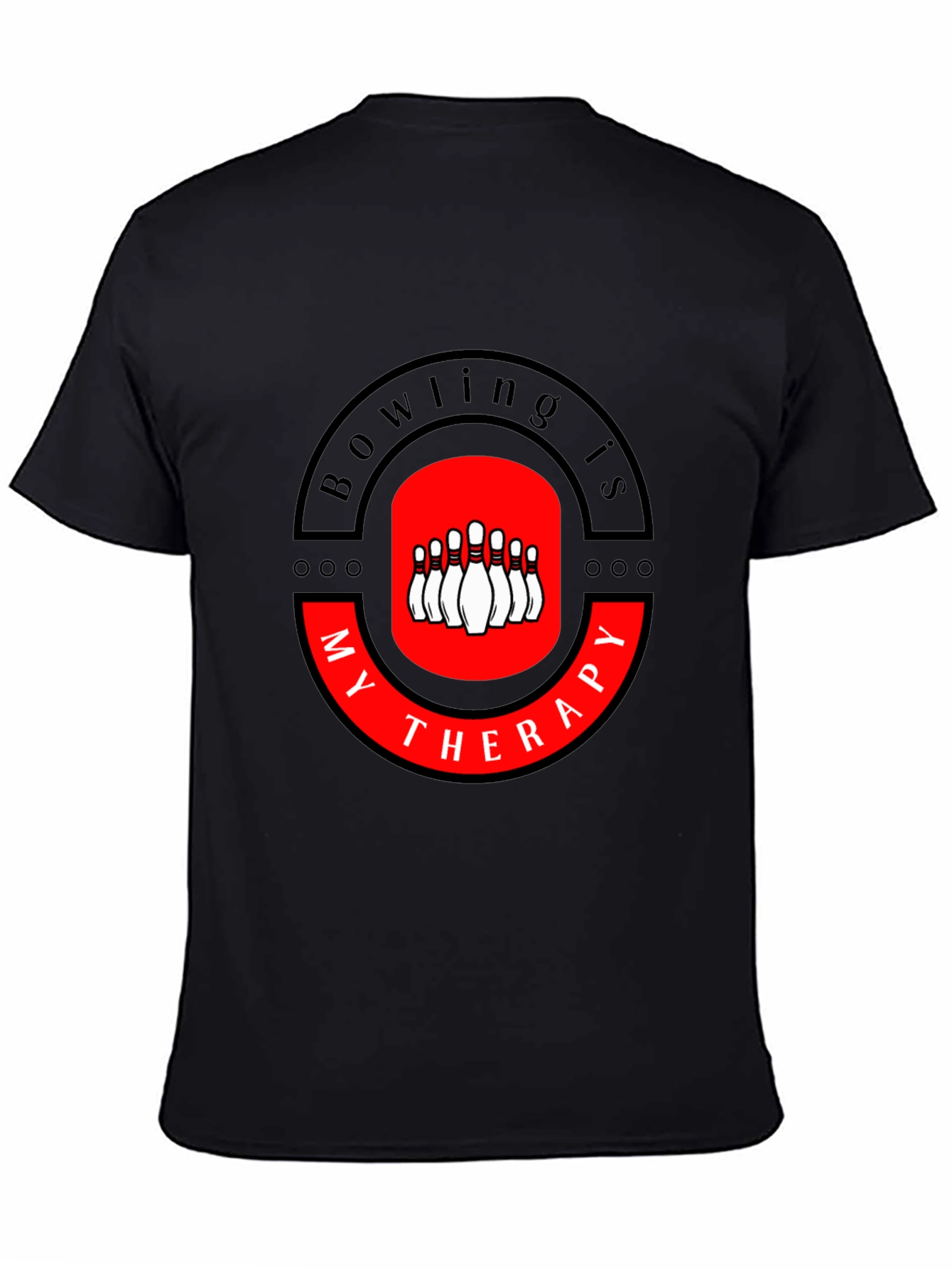 Bowling is My Therapy Graphic T-Shirt