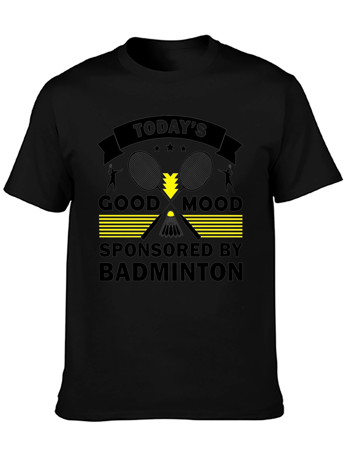 Badminton T-Shirt - Todays Good Mood
