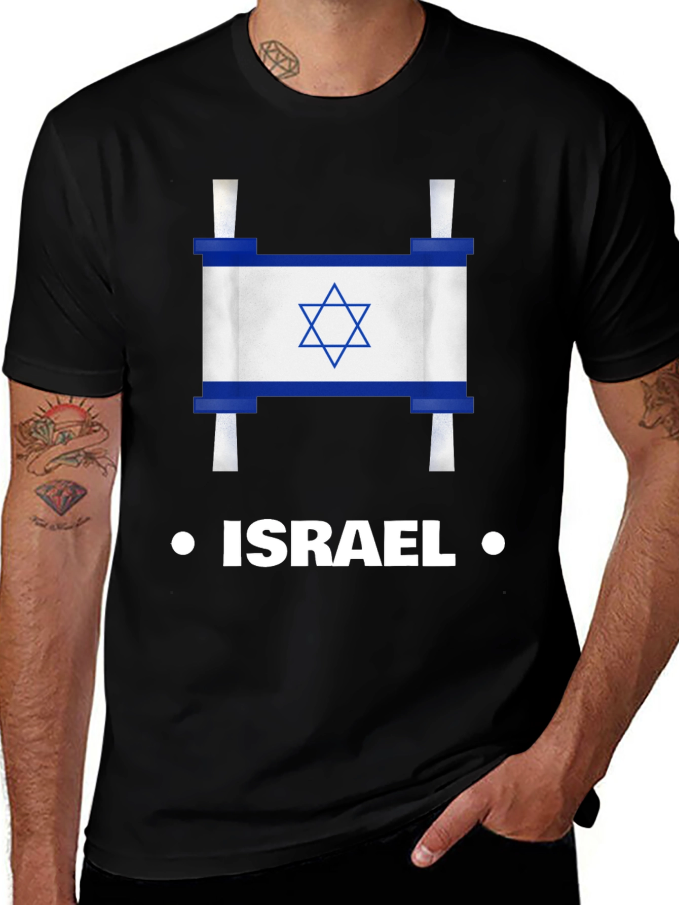 Israel Flag Star of David T-Shirt