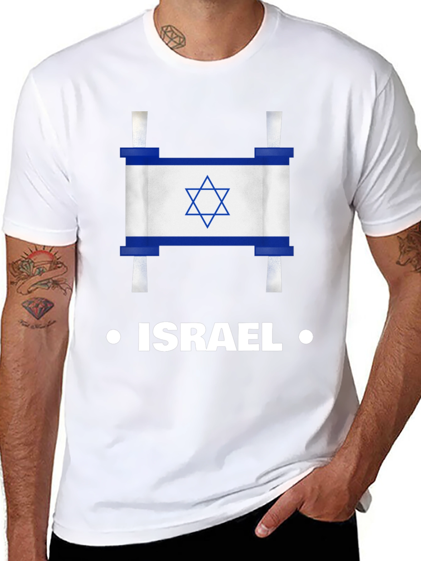 Israel Flag Star of David T-Shirt