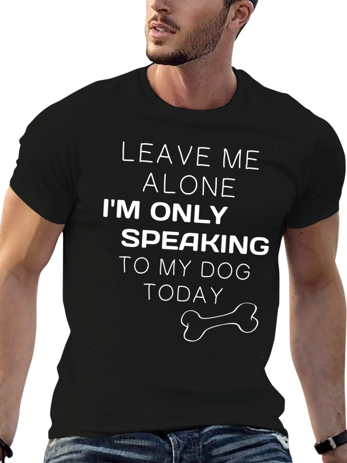 Dog Lover T-Shirt - Leave Me Alone Dog Today