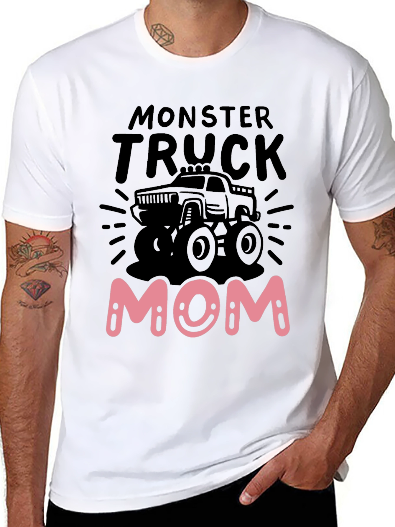 Monster Truck Mom Graphic Tee