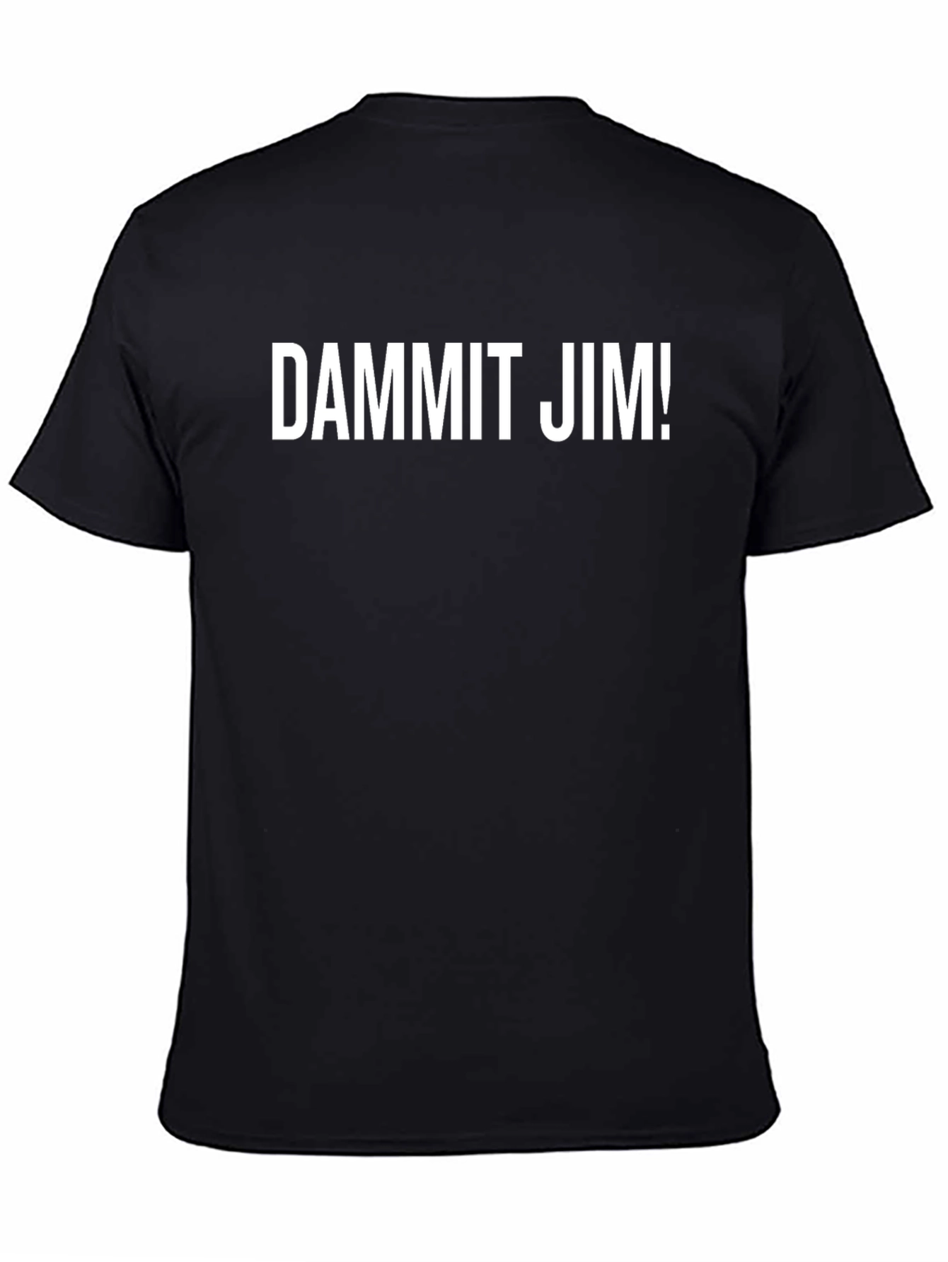 DAMMIT JIM! Graphic T-Shirt - Black