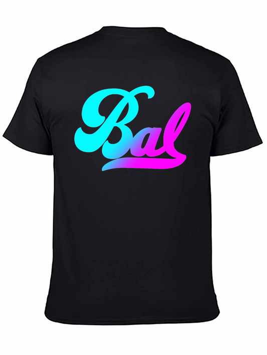 Bal Script T-Shirt - Cool Retro Style