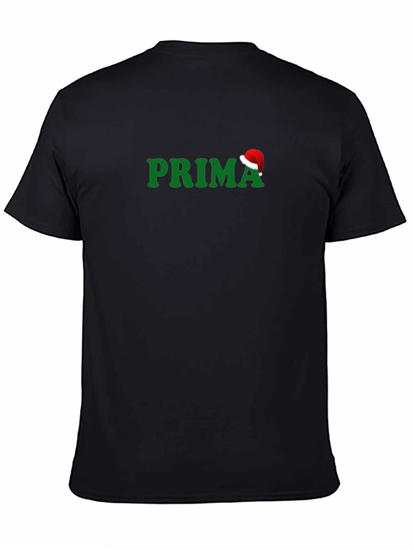 Prima Santa Hat Christmas T-Shirt