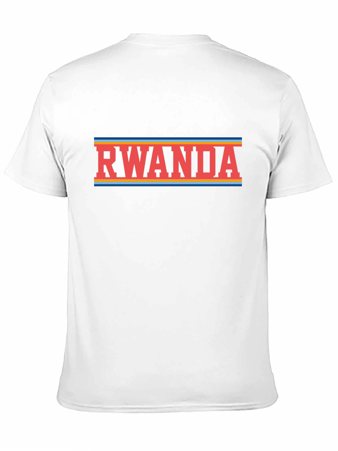 Rwanda Graphic Tee - Black Short Sleeve T-Shirt