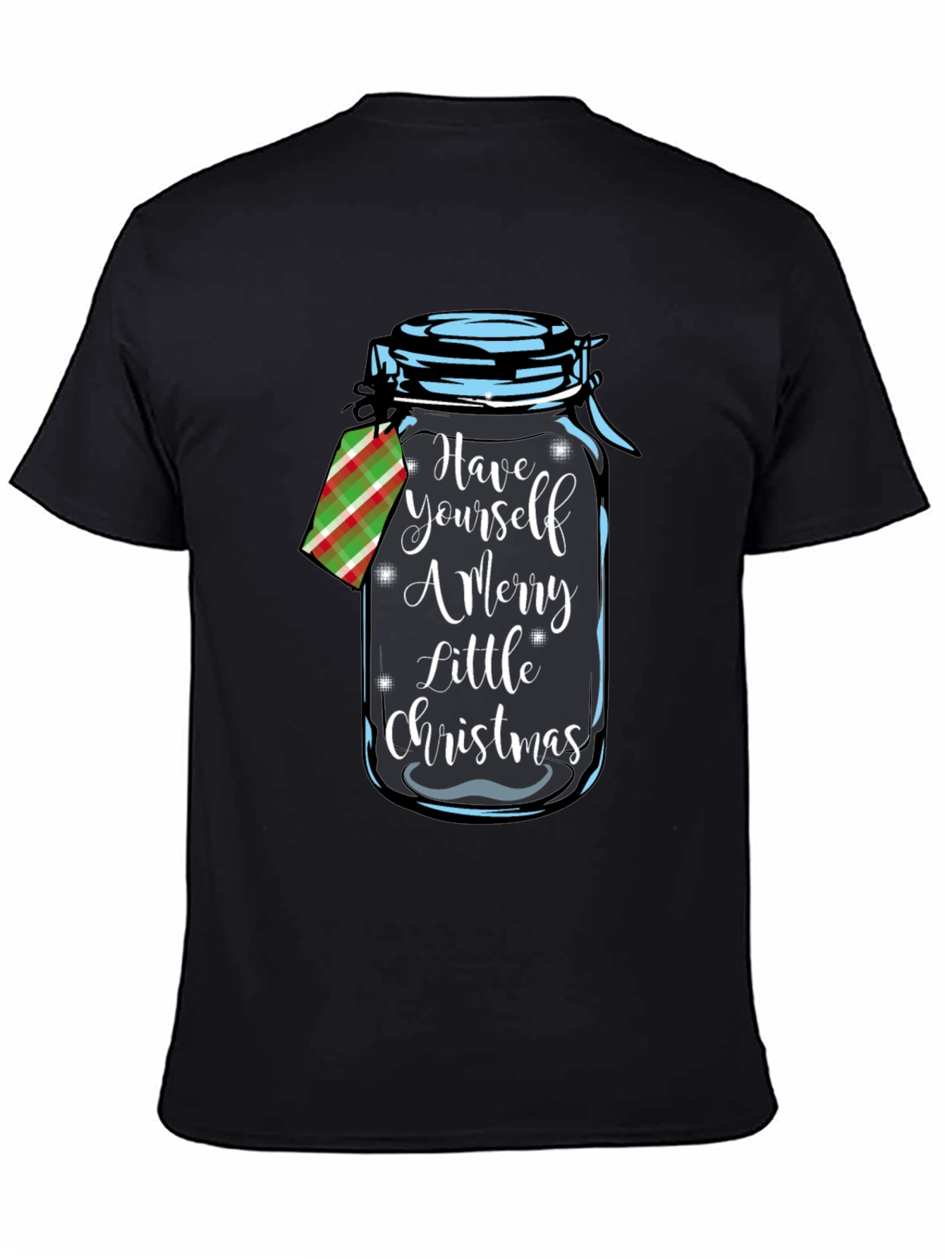 Christmas Mason Jar Graphic Tee