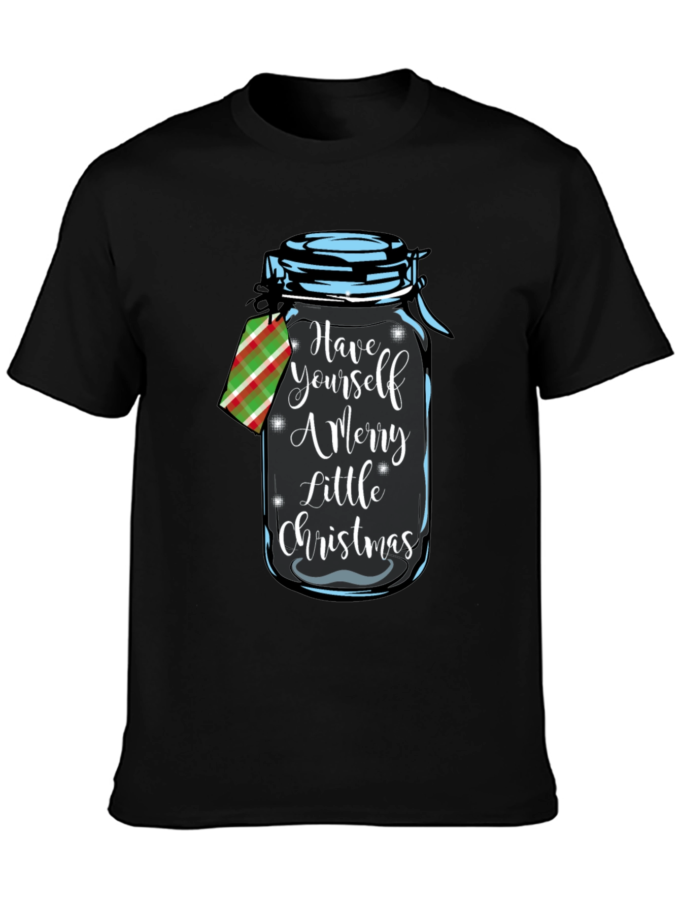 Christmas Mason Jar Graphic Tee