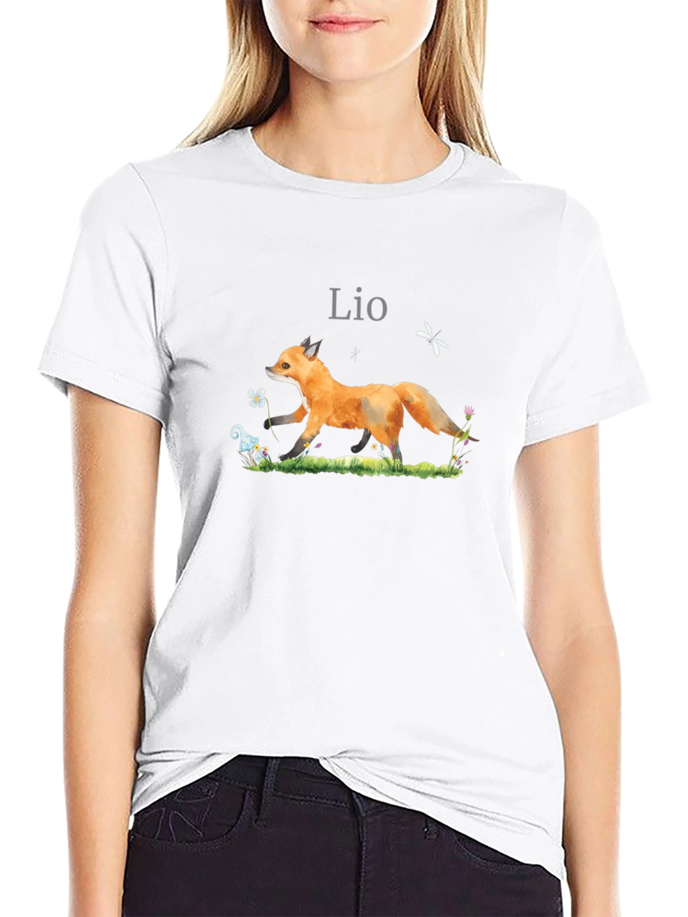 Fox Lio Graphic Tee - Premium Unisex T-Shirt