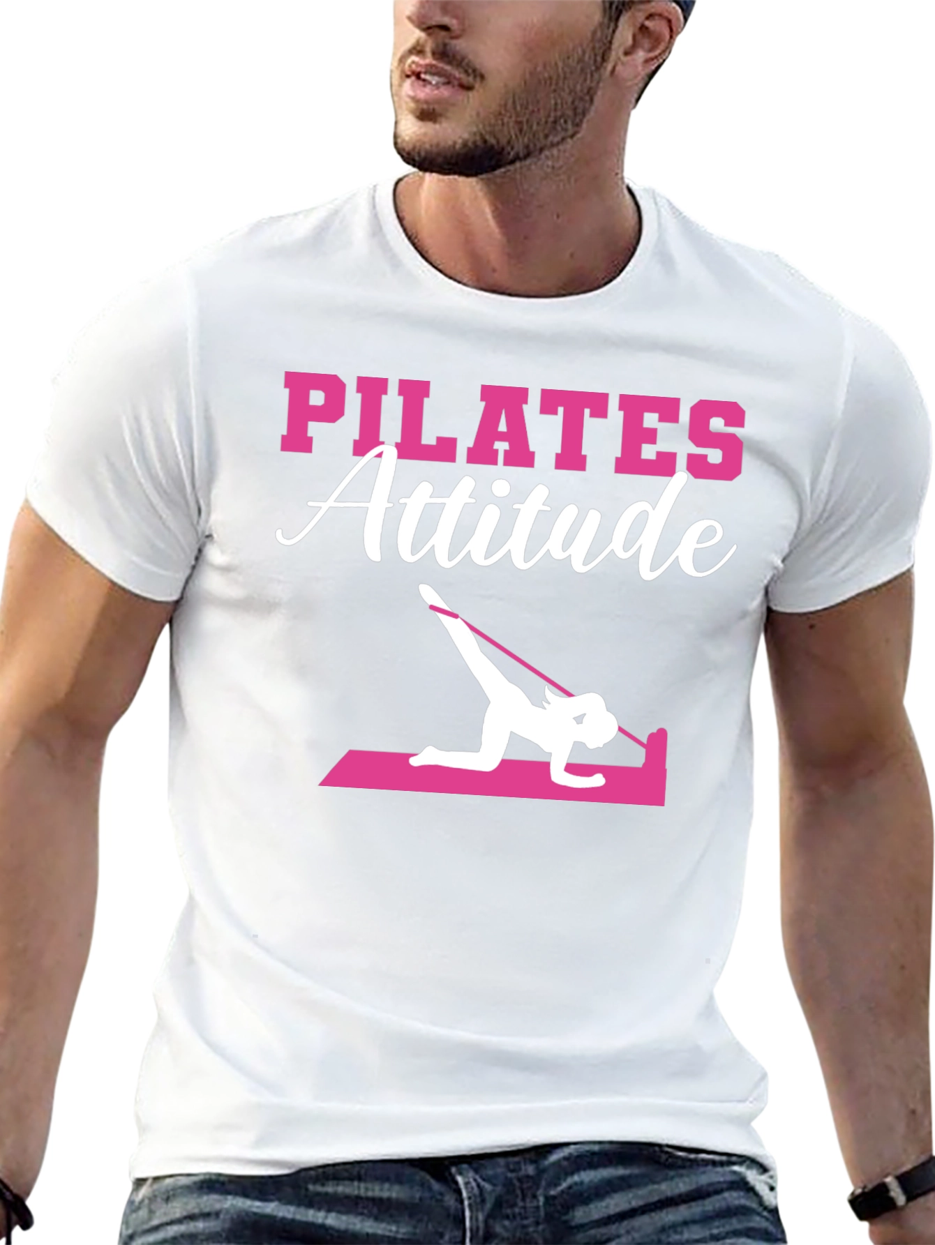Pilates Attitude Black T-Shirt
