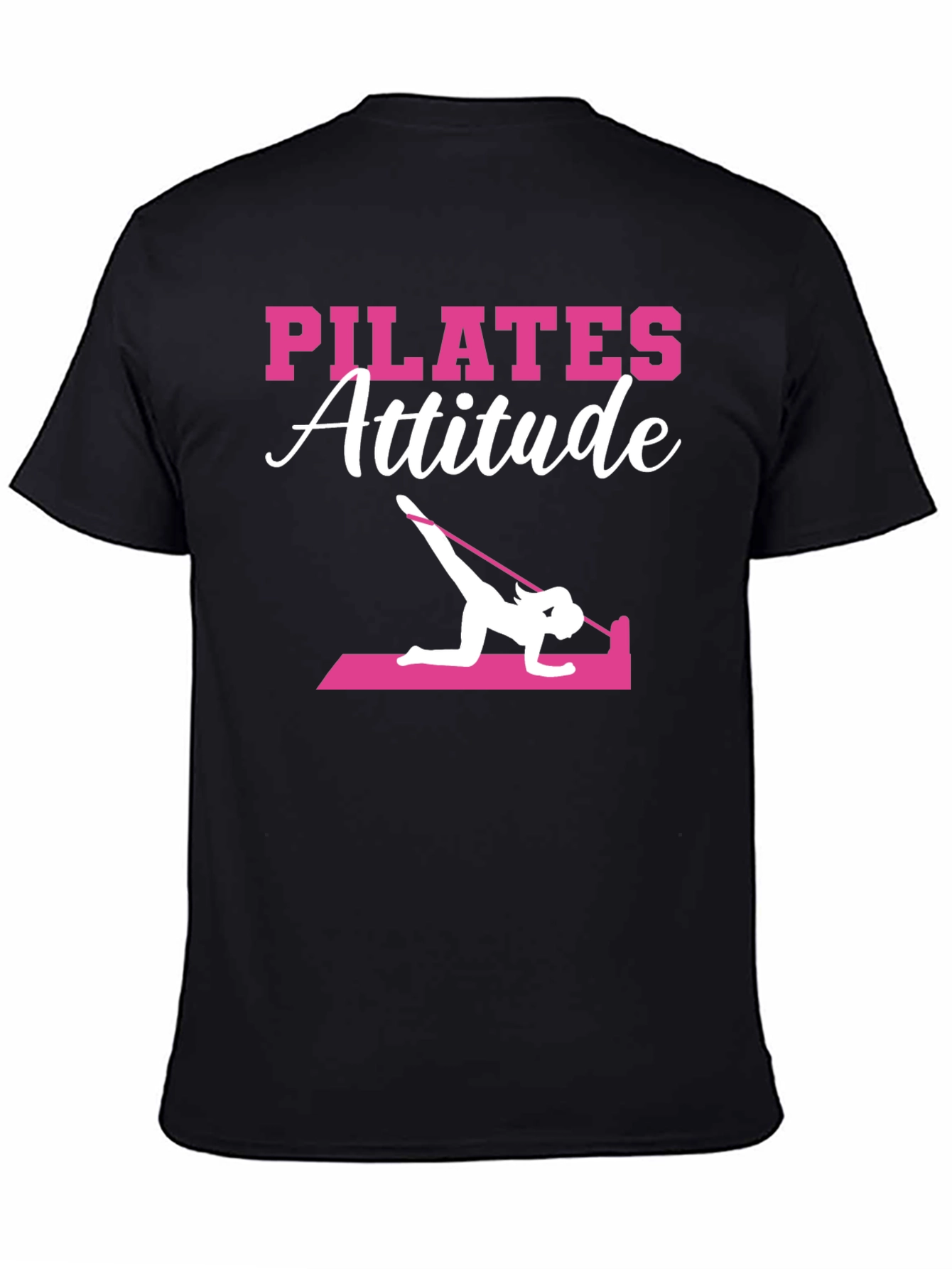 Pilates Attitude Black T-Shirt