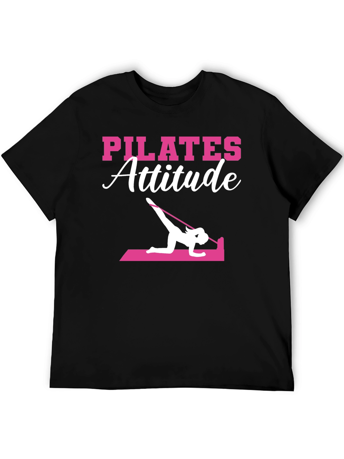 Pilates Attitude Black T-Shirt