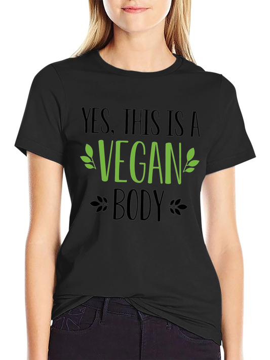 Vegan Body T-Shirt - Plant Based Lifestyle Tee