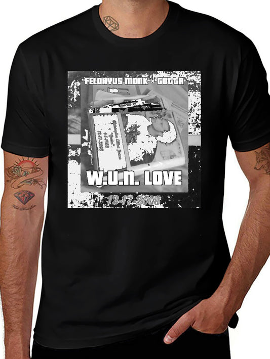 Felonyus Monk Gugga W.U.N. Love Memorial T-Shirt