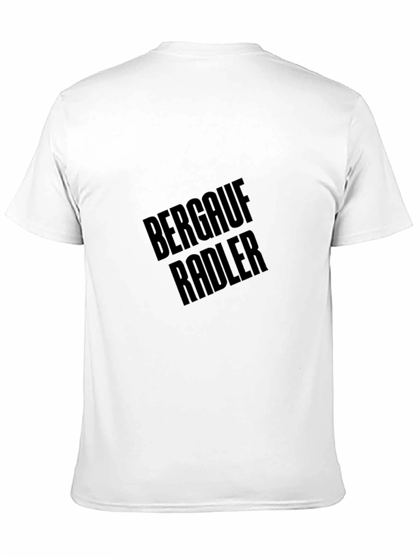 Bergauf Radler T-Shirt - Classic Black Tee