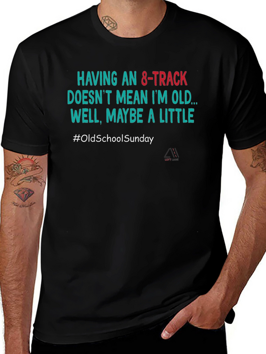Retro 8-Track T-Shirt - #OldSchoolSunday Tee