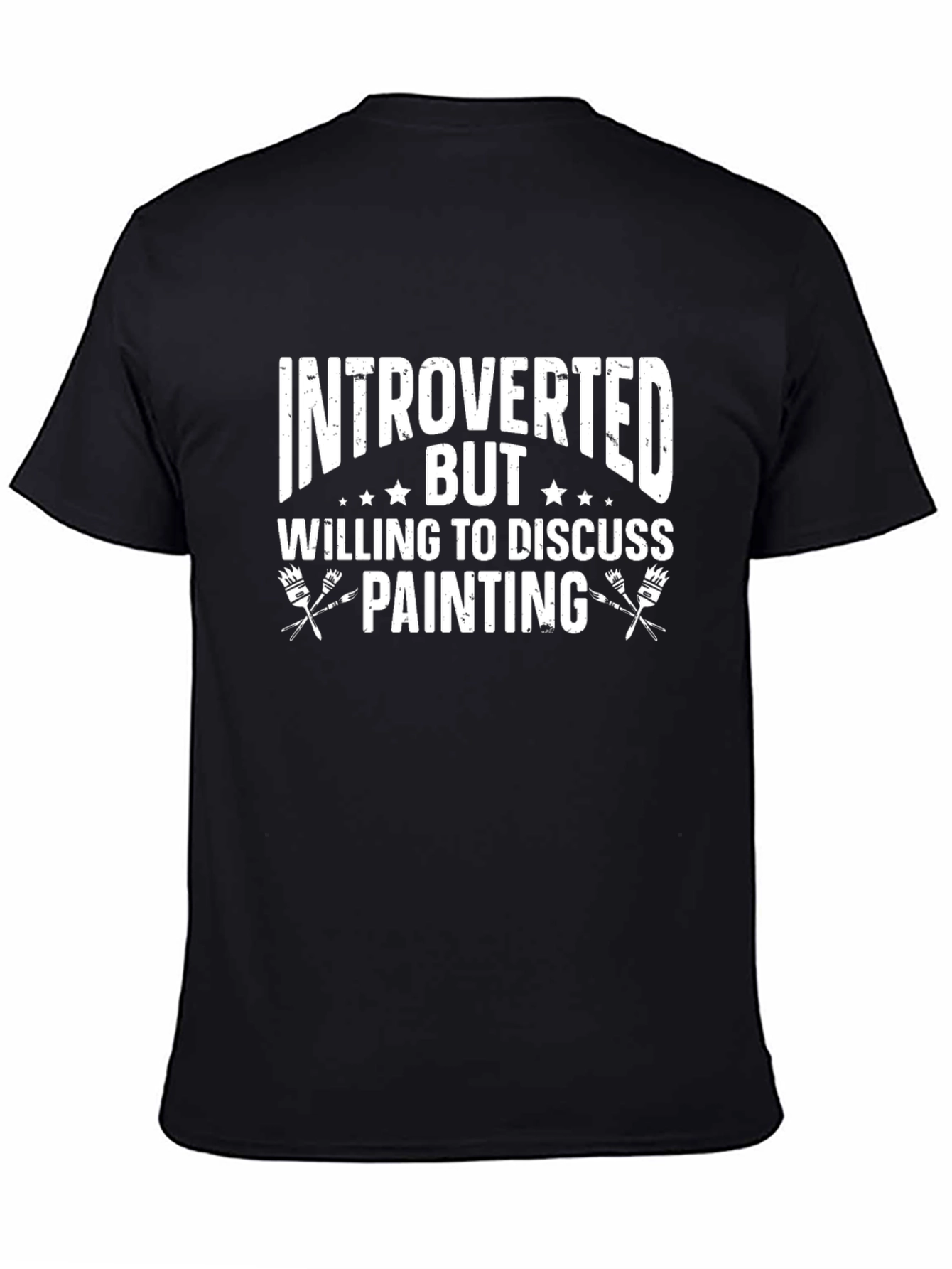 Introverted Painting T-Shirt - Art Lover Tee