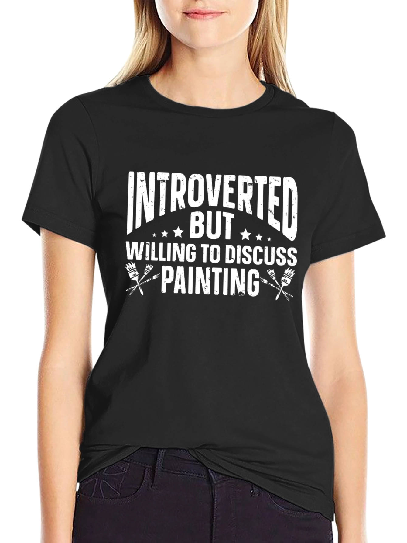 Introverted Painting T-Shirt - Art Lover Tee