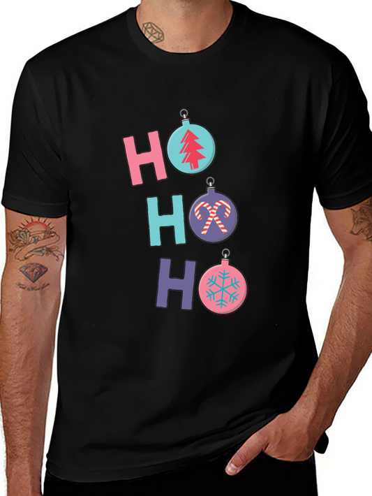 Festive HO HO HO Holiday T-Shirt