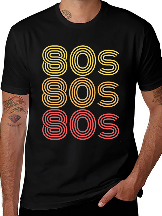 Retro 80s T-Shirt - Bold Graphic Design