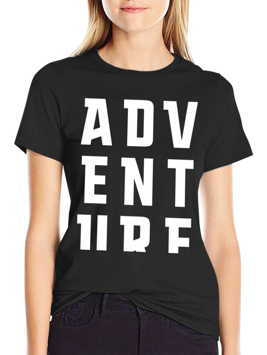 Adventure T-Shirt - Black Cotton Tee