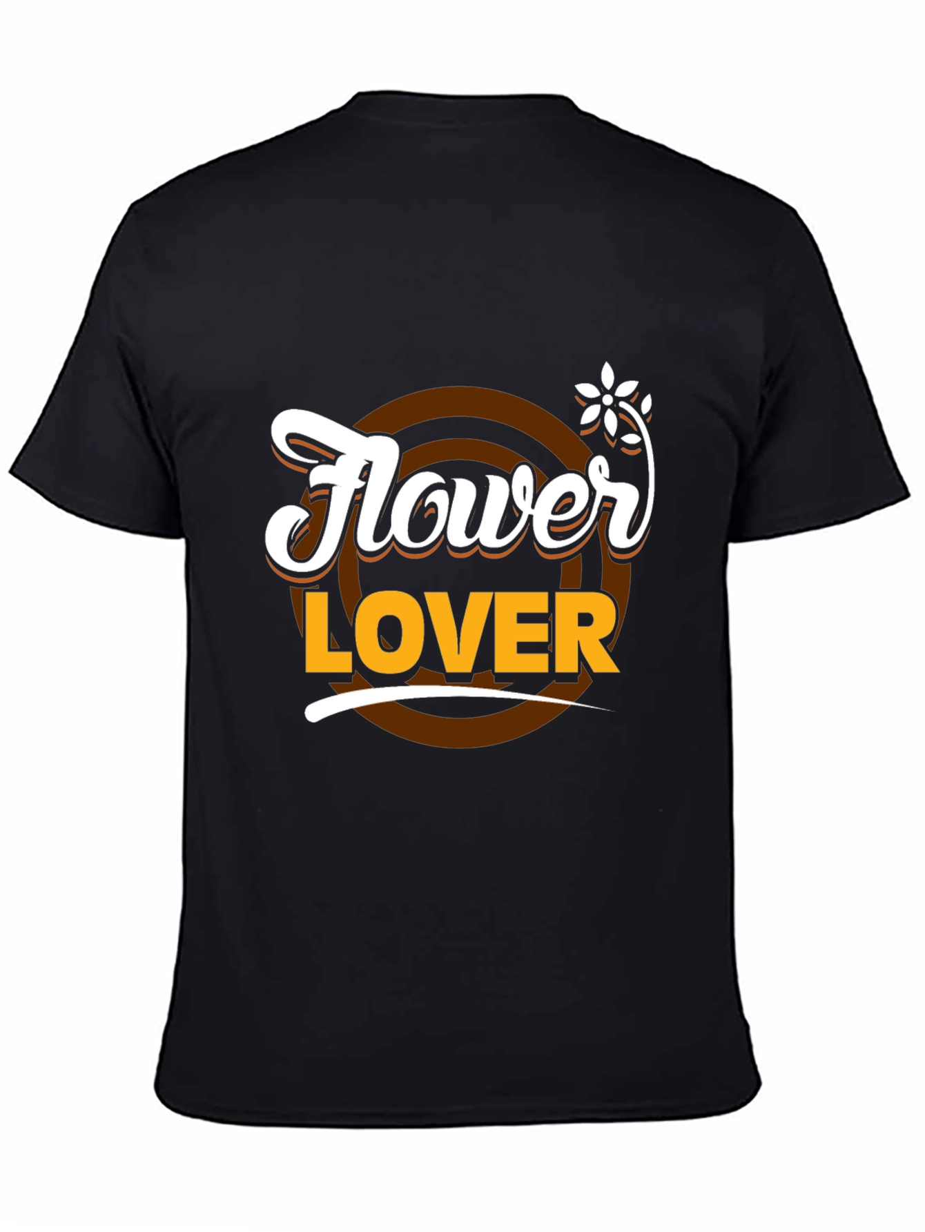 Flower Lover T-Shirt - Stylish Graphic Tee