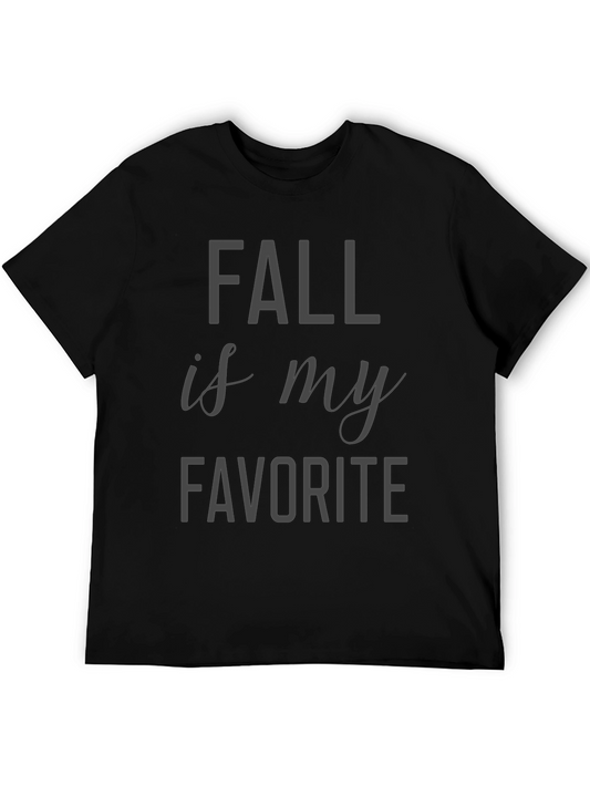 Fall is My Favorite T-Shirt - Black