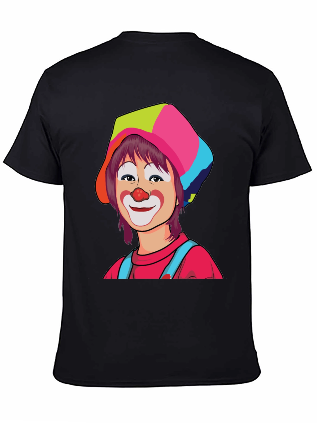 Clown Character T-Shirt - Artistic Design