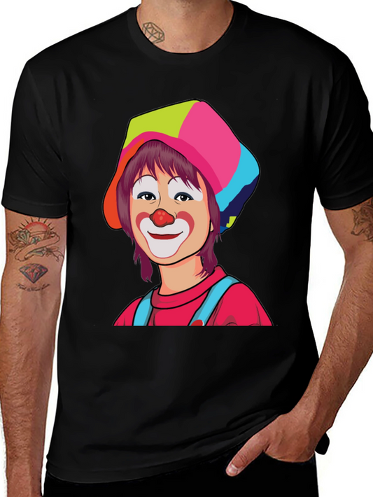 Clown Character T-Shirt - Artistic Design