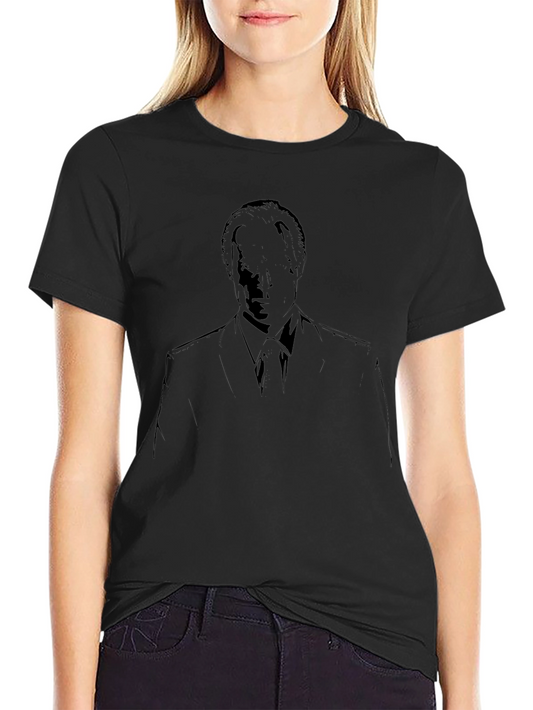 Saul Goodman Silhouette Tee - Black Cotton