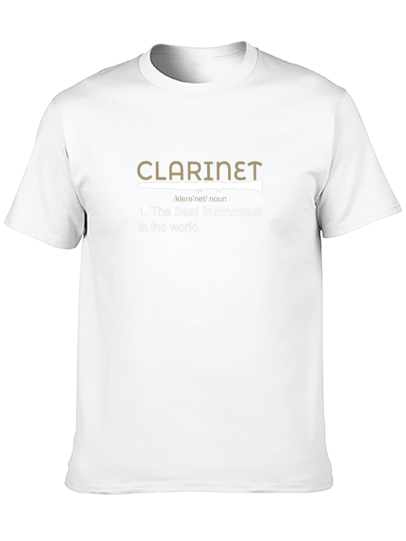 Clarinet Definition Black T-Shirt - Musician Apparel