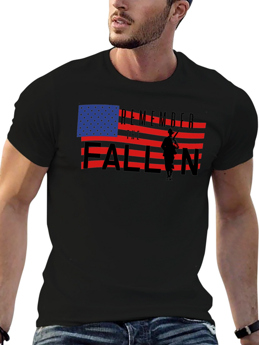 Remember The Fallen Patriotic T-Shirt