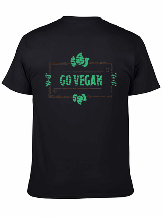 Go Vegan T-Shirt: Plant-Based Lifestyle Tee