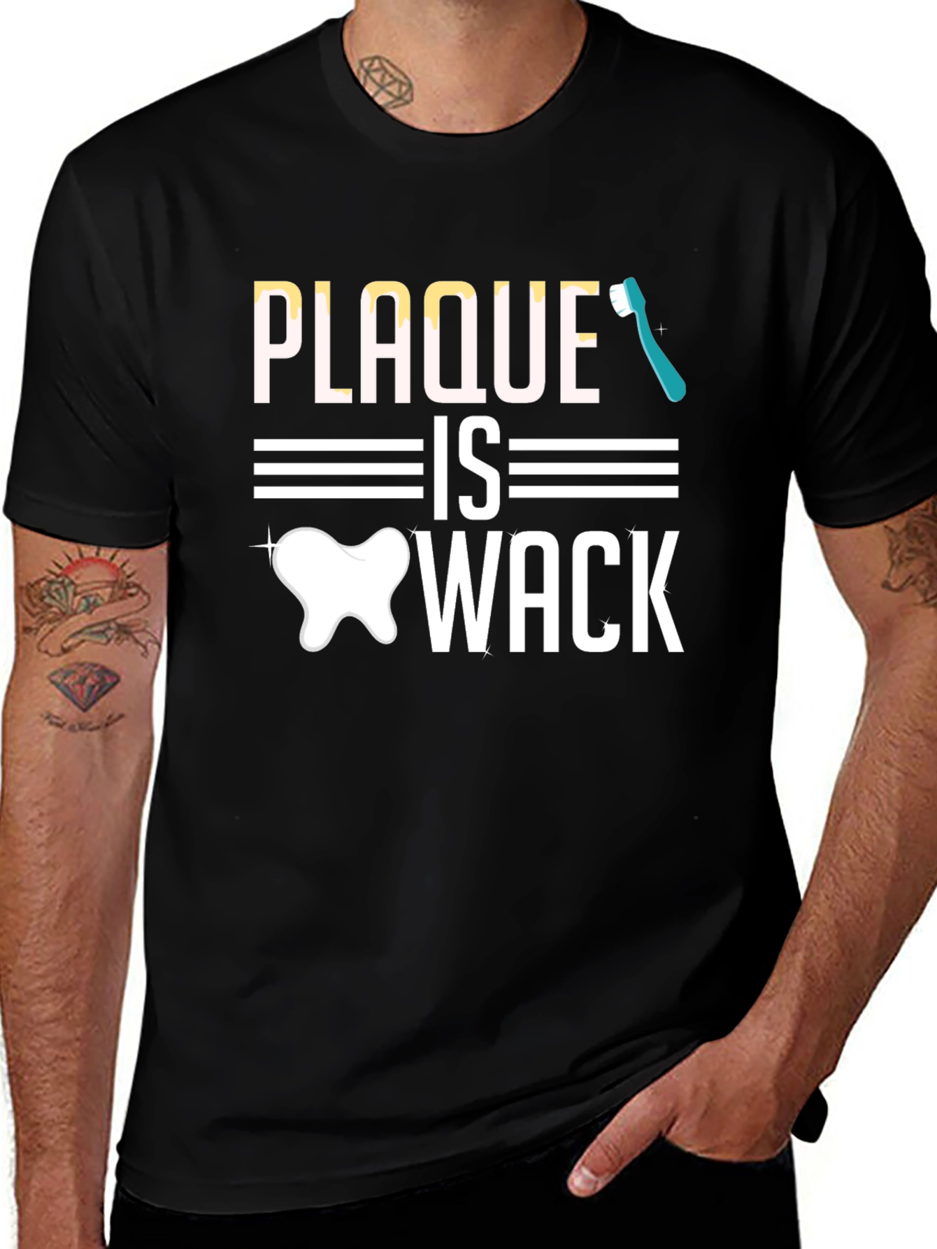 Plaque is Wack T-Shirt - Dentist Humor