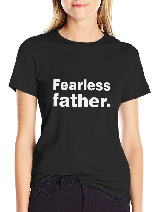 Fearless Father Graphic Tee - Black