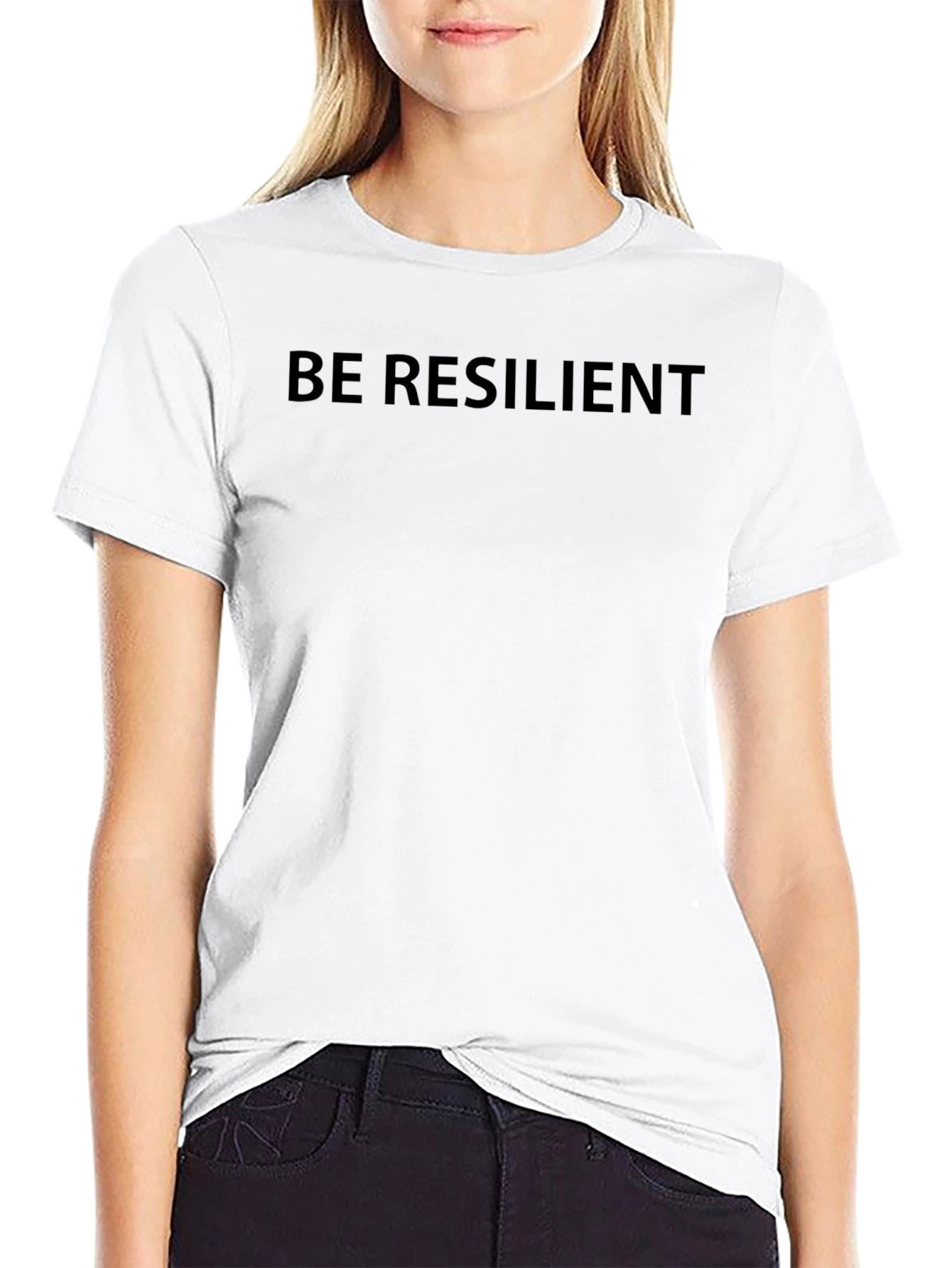 Be Resilient Black T-Shirt - Mens